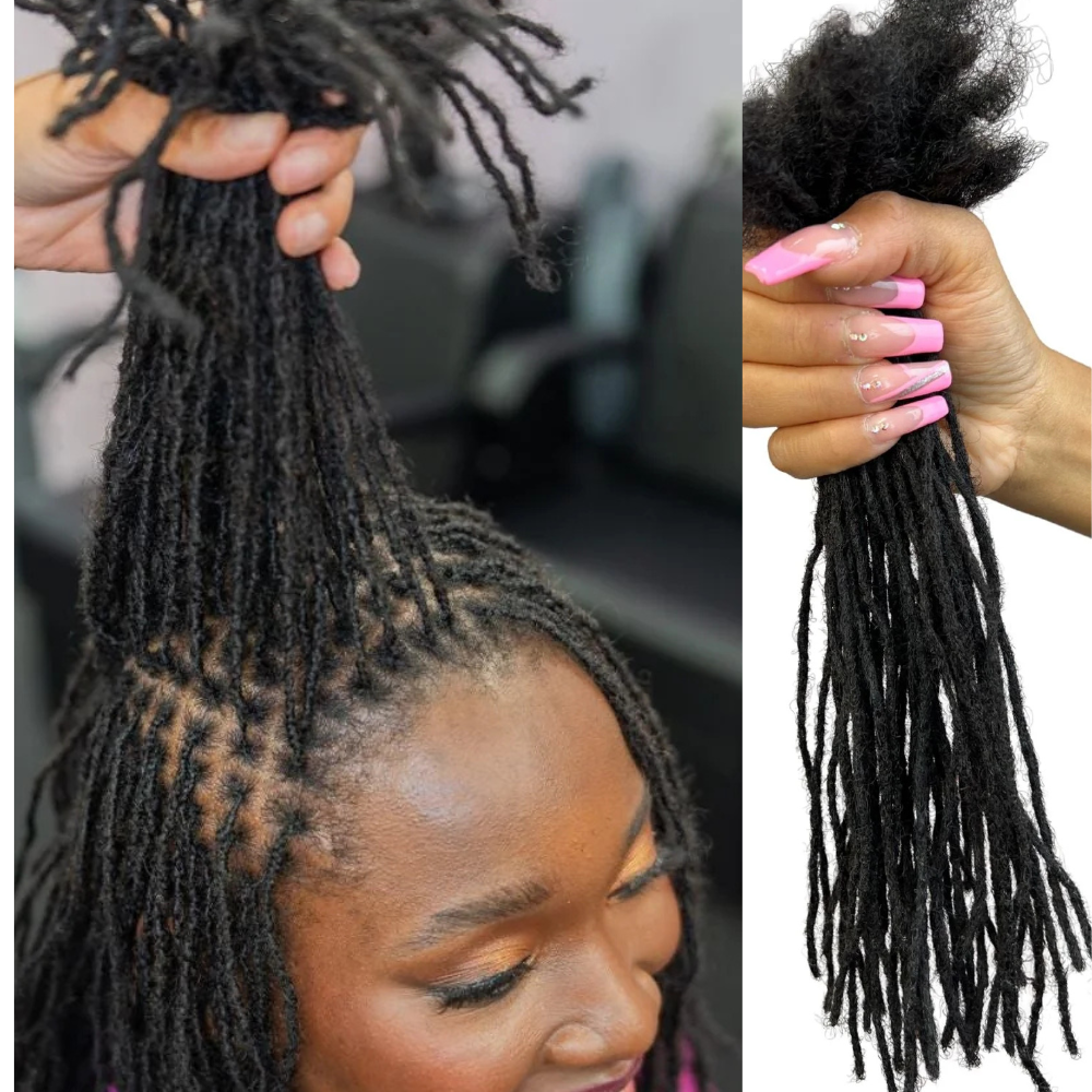 Pose de Micro Locks naturelles