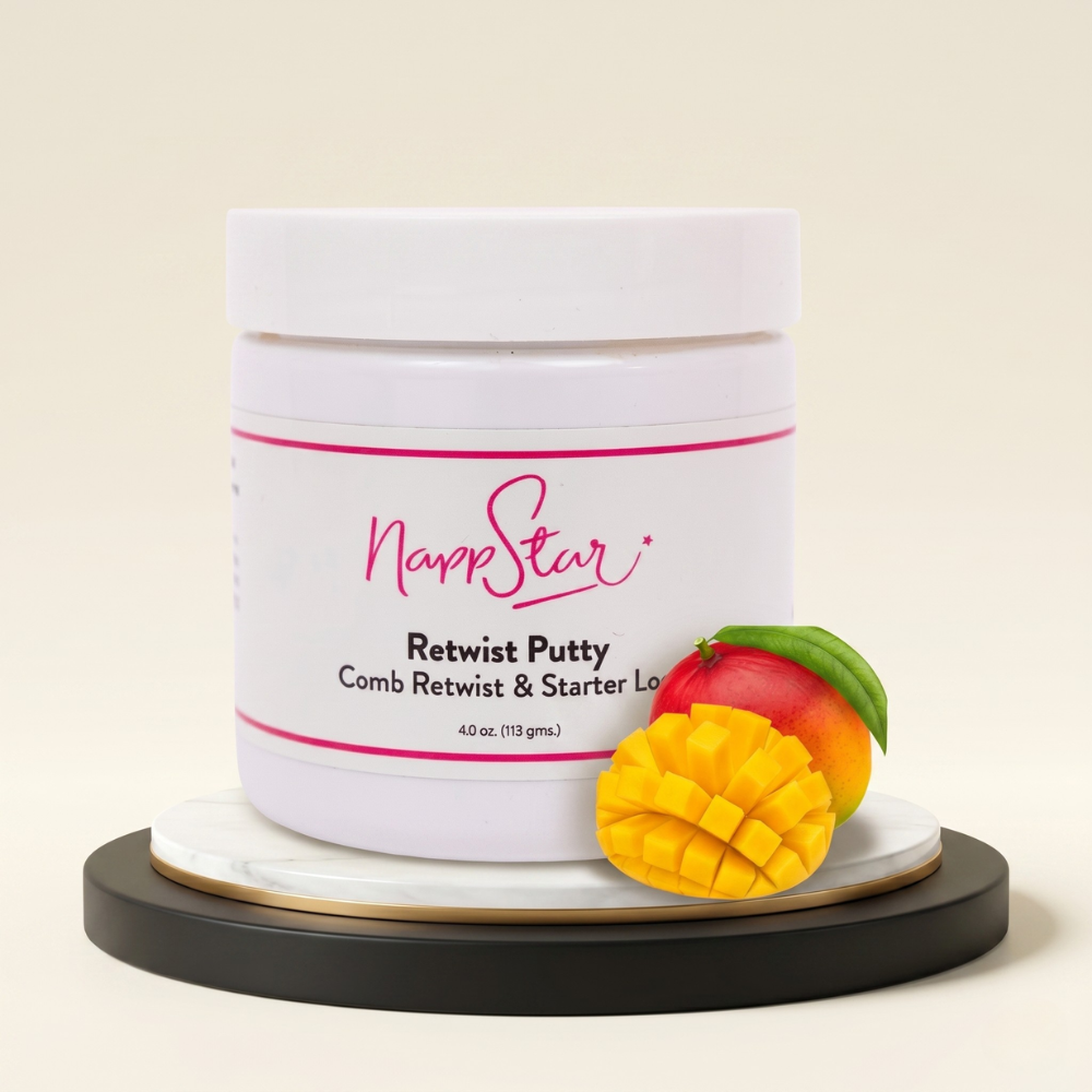 NappStar Pâte de Retwist Dreadlocks & Locks - Fixation Forte Sans Résidus 118ml
