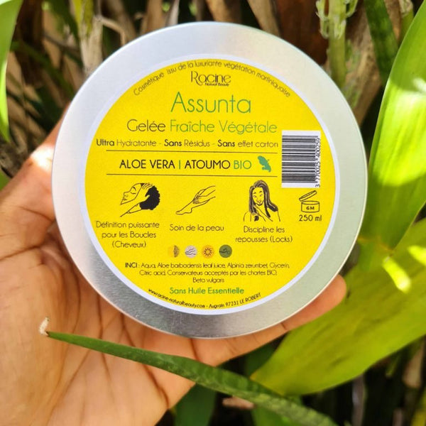 Assunta | Gelée Hydratante, Fraîche Végétale - Dreadlocks - Center