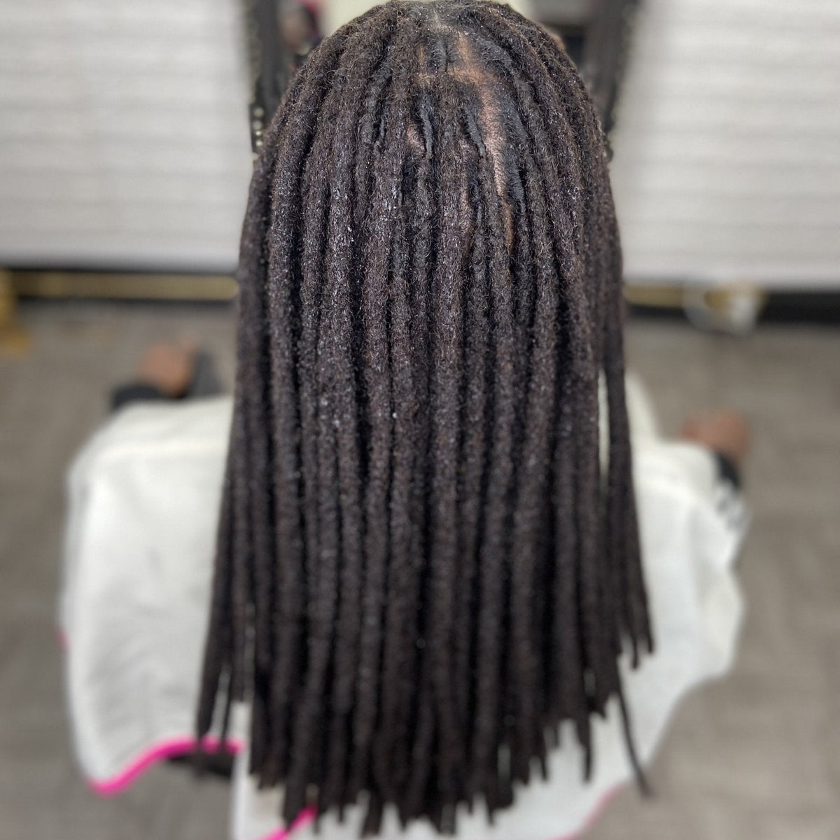 Extensions de locks avec finition arrondie