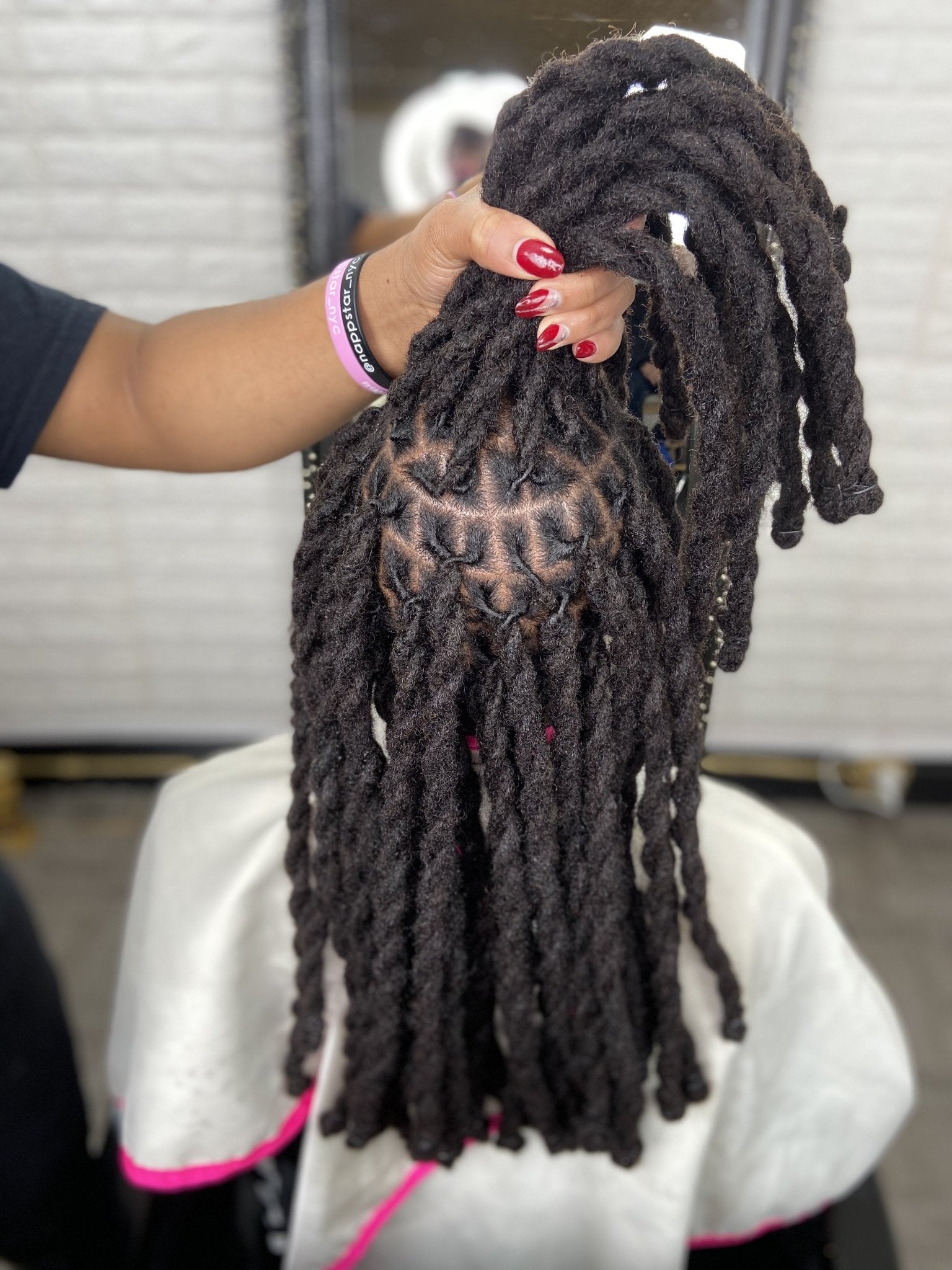 Extension de Locks, Dreads, Dreadlocks 100 % naturelles - Finition arr ...