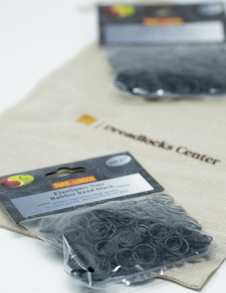 Elastiques noirs - Dreadlocks - Center